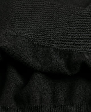 Lot 925 High-Twist Cotton Knit Polo - Black