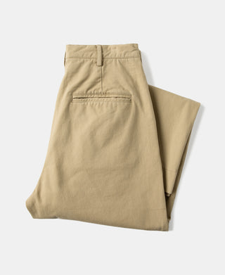 overview of Classic Fit Two-pleated Chino - Khaki