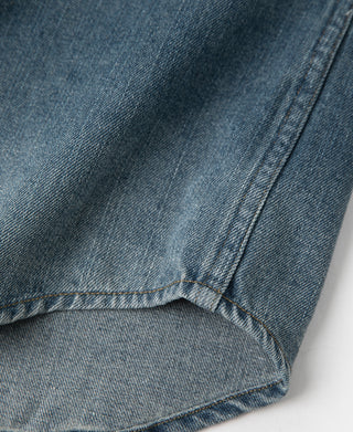 1950's 슬러브 데님 웨스턴 셔츠