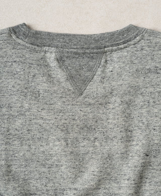 Heavyweight Double V-Gusset Tubular Sweatshirt - Heather Gray