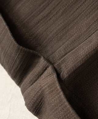 1930s Herringbone Double Pleated Trousers