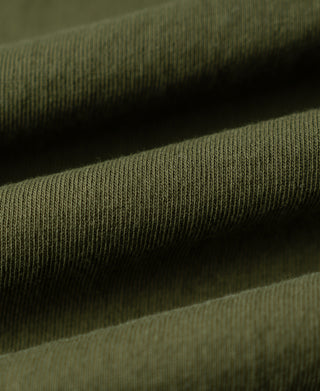 Regular Fit Heavyweight Tubular Jersey T-Shirt - Olive