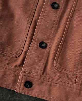 Button detail of Cruiser Jacket