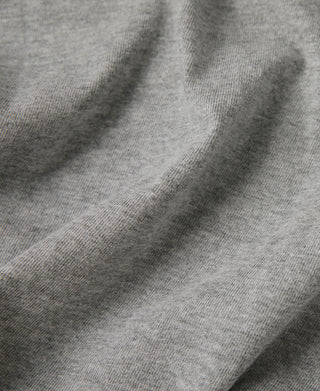 Regular Fit 9.3 oz Jersey Crewneck Tubular T-Shirt - Gray