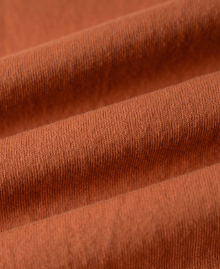 Regular Fit Heavyweight Tubular Jersey T-Shirt - Orange