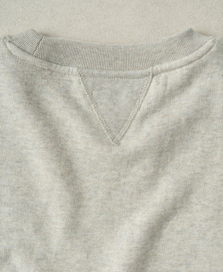 Heavyweight Double V-Gusset Tubular Sweatshirt - Apricot