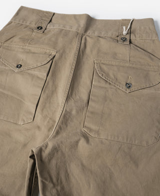 1943 British Army KD & JG Gurkha Bermuda Pants - Khaki