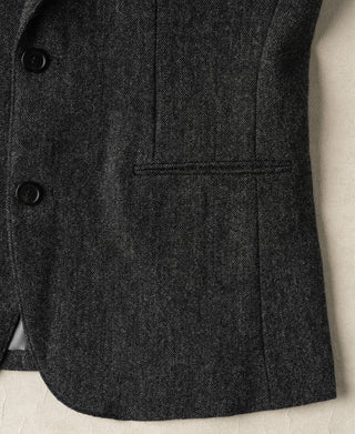 1930s Old Hollywood Wool Suit Jacket
