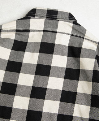 Lot 206 1940s Buffalo Plaid Shirt - Black/White