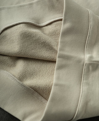 Heavyweight Quarter-Zip Collar Sweatshirt - Ivory