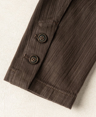 1930s Herringbone Relaxed Blazer