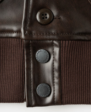 1920s Type A-1 Faux Leather Jacket
