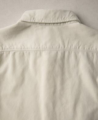 1960s Corduroy Work Shirt - White