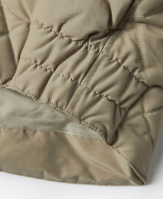 Lot 353 1950s Quilted Down Jacket - Khaki