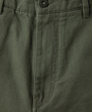 Front detail of Duck Canvas Carpenter Cargo Shorts