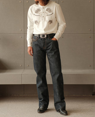 19oz Rope Dyed Selvedge Straight-Leg Jeans