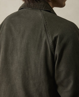 Ripstop Twill Field Jacket - Dark Green