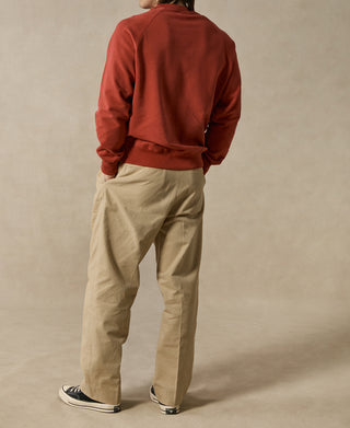 Lot 121 1950s College Athletic Sweatshirt - Red