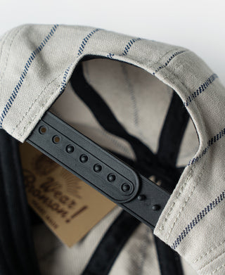 belt loop detail of 1950s Bronson Snapbacks Flat Cap