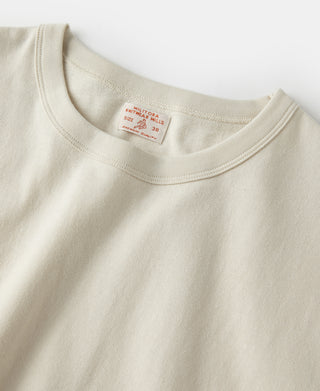 Collar Detail of Lot 107R Cotton Tubular Crewneck T-Shirt