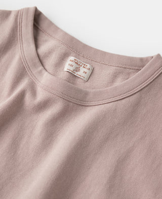Collar Detail of Lot 107R Cotton Tubular Crewneck T-Shirt