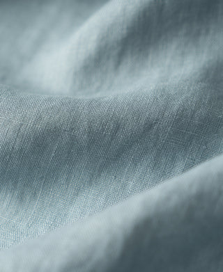 fabric detail of 1950s Italian Collar Linen Shirt
