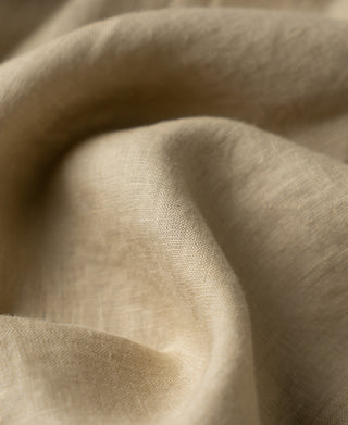 fabric detail of 1950s Italian Collar Linen Shirt