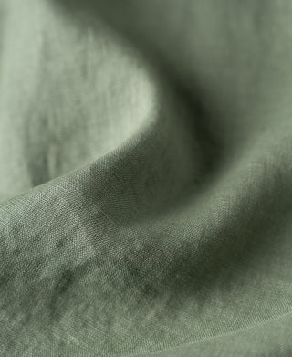 fabric detail of 1950s Italian Collar Linen Shirt