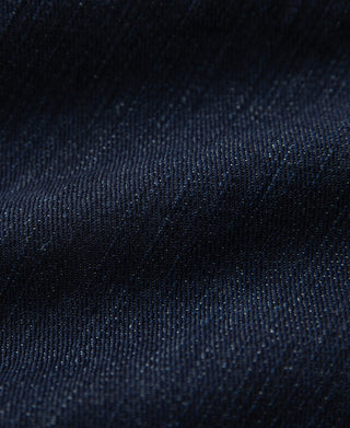 Fabric Texture of Raw Denim Baker Shorts