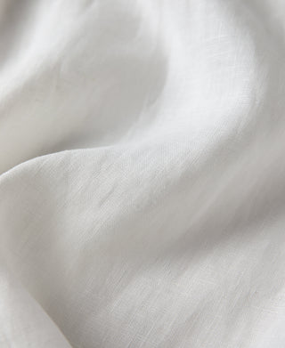 fabric texture of White Lot 225 Long Sleeve Linen Button-Down Shirt