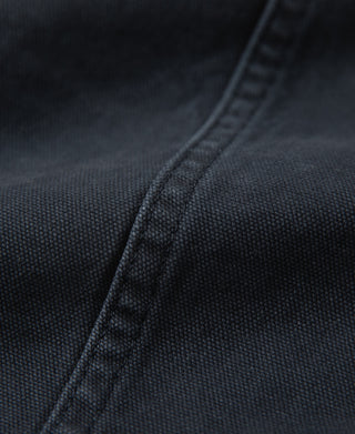 fabric texture of M-42 Canvas Cargo Shorts - Navy