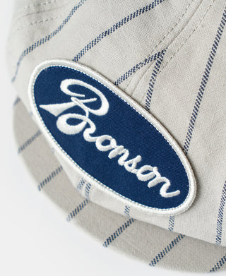 label of 1950s Bronson Snapbacks Flat Cap