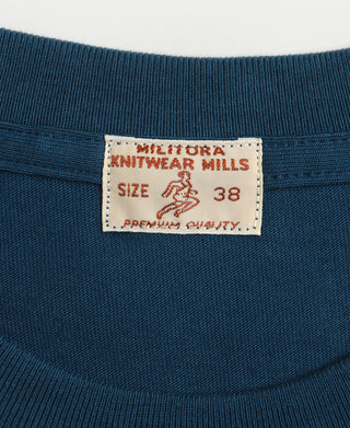 label of Lot 108 Cotton Crewneck T-Shirt - Crossed Bats