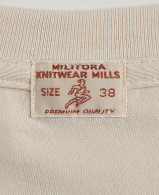 label of Lot 108 Cotton Crewneck T-Shirt - Varsity Bear