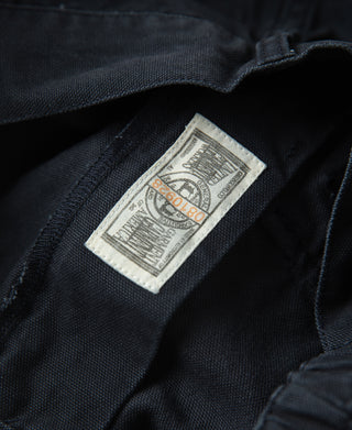 label of M-42 Canvas Cargo Shorts Navy