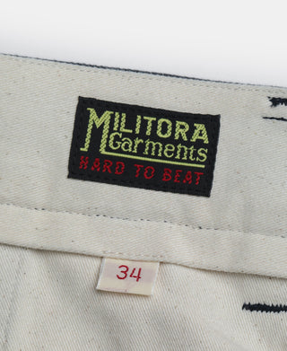 Label of Lot 826W Denim Work Trousers