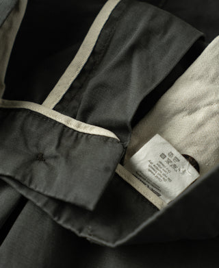lining detail of Vintage Washed Tapered 5-Pocket Pants in Dark Gray
