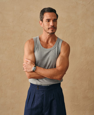 Modal Blend Tank Top - Gray