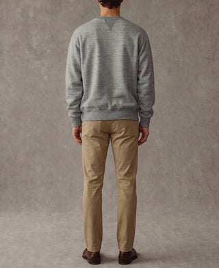 Heavyweight Double V-Gusset Tubular Sweatshirt - Heather Gray