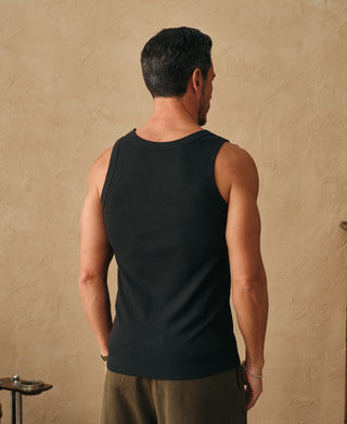 Modal Blend Tank Top - Black