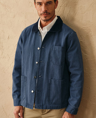 1930s Classic French Chore Jacket