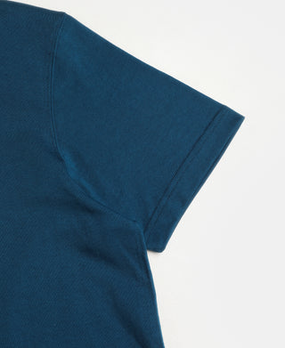 shoulder detail of Lot 108 Cotton Crewneck T-Shirt - Crossed Bats