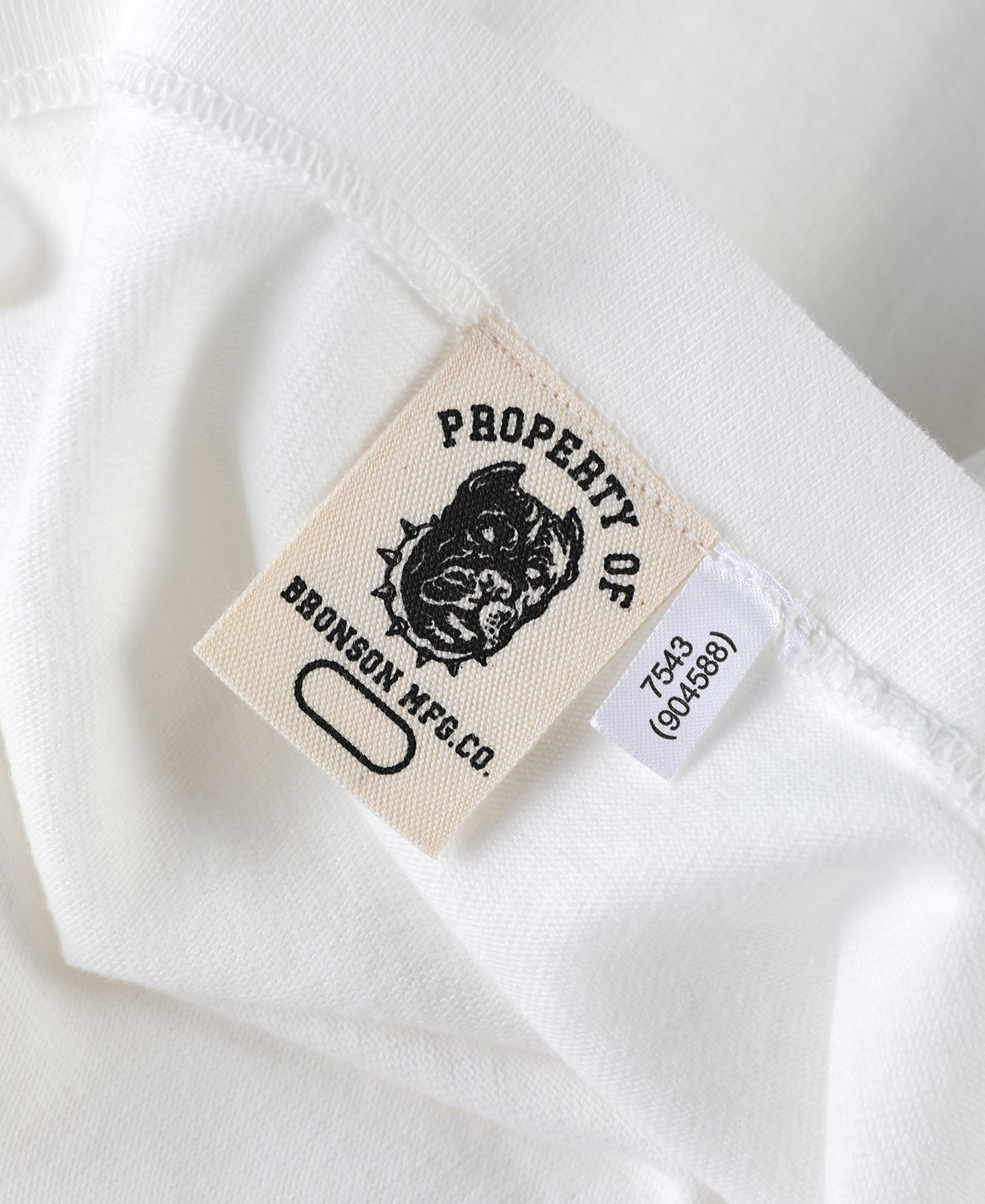 Loopwheel Tubular Ringspun Cotton Athletic T-Shirt- - White | Olderbest