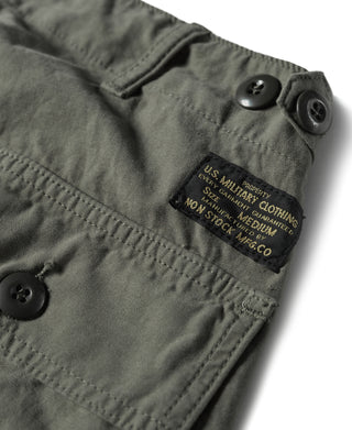 Vietnam War OG107 Fatigue Utility Shorts – Oliv