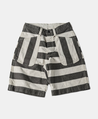 11.5 oz Heavyweight Wide Striped Prisoner Shorts