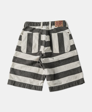 11.5 oz Heavyweight Wide Striped Prisoner Shorts