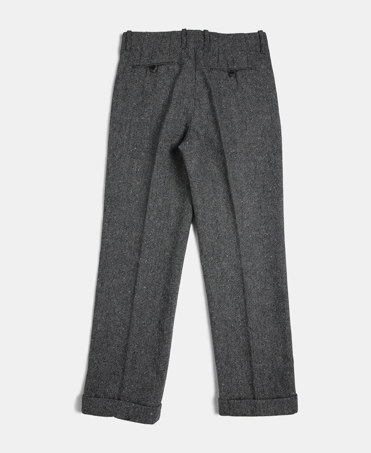 1940s Hollywood Waistband Coloured Speckle Tweed Trousers