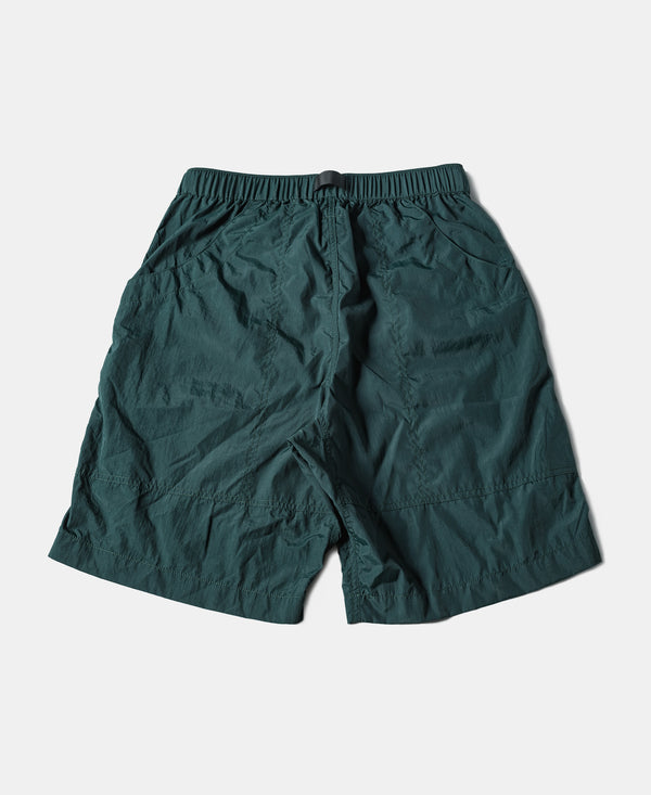 Nylon Climbers' Shorts Green Rock Climbing Hiking Beach Sports