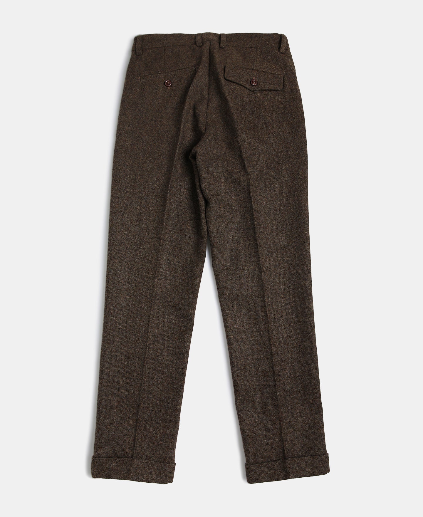 Filippa K Terry Wool Trousers Dark Brown at CareOfCarl.com