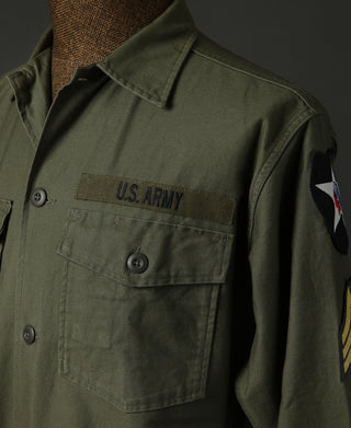Vietnam War US Army OG107 Fatigue Utility Shirt - Im Jin Scouts